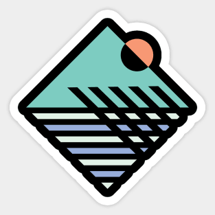 Retro Nature Sticker